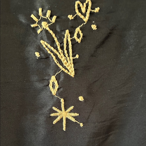 Johnny Was Black Embroidered Top - Picture 7 of 10